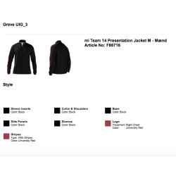 Greve M&aelig;nd - Tr&aelig;ningsdragt