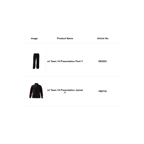 Greve Young - Tr&aelig;ningsdragt