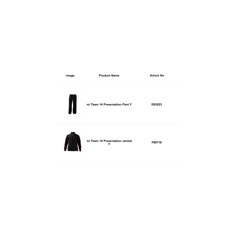 Greve Young - Tr&aelig;ningsdragt