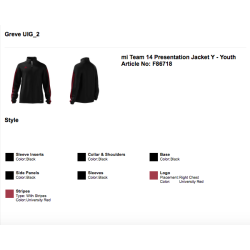 Greve Young - Tr&aelig;ningsdragt