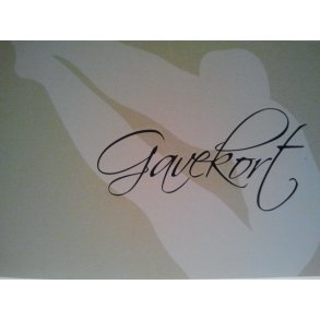 Gavekort