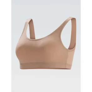 Bh - Hudfarvet Cotton/Spandex Scoop Back