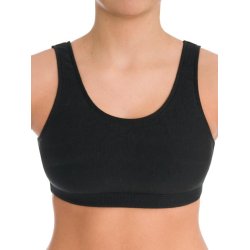 Bh - Sort Cotton/Spandex Scoop Back