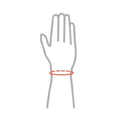 Hndledssttte EB-N m/velcro 