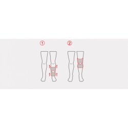  Knbandage OKD-Z/F m/fjedre og patellasttte 