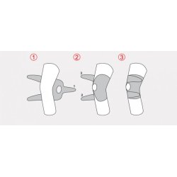 Knbandage U-SK-01 m/patellasttte