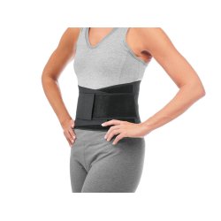 Rygstttebandage - sort - one size