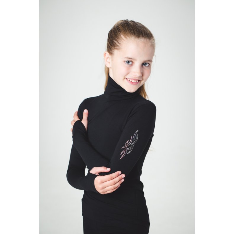 Turtleneck med flamme