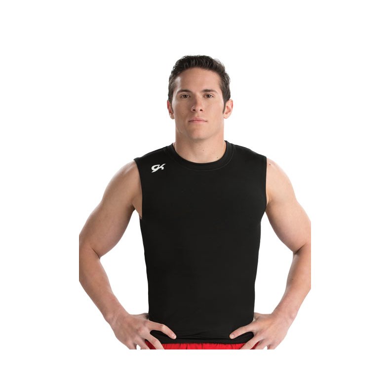 1700M - Men's Basic Compression Shirt - stramtsiddende shirt til gymnastik i 3 farver