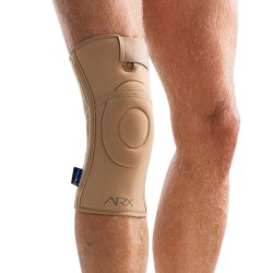 ARX532 Basis Patella silikone bandage, beige 