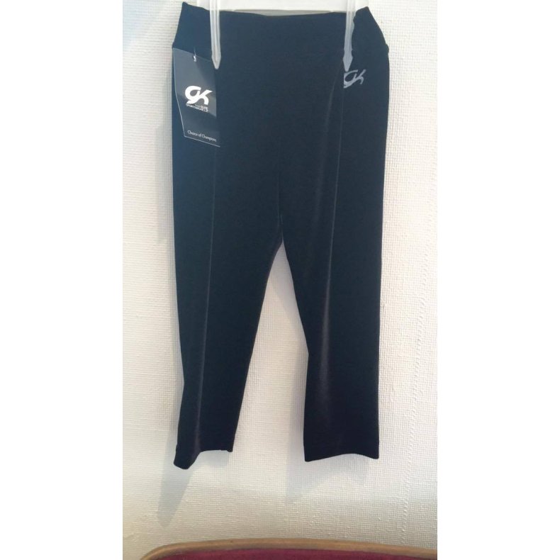 GK lavtaljet velour capri tights