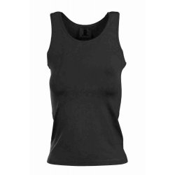 Greve - Tanktop, Sort m. BRODERI