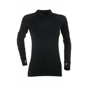 Trningstrje m. Hj Hals, Sort