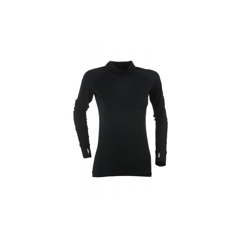 Tr�ningstr�je m. H�j Hals, Sort