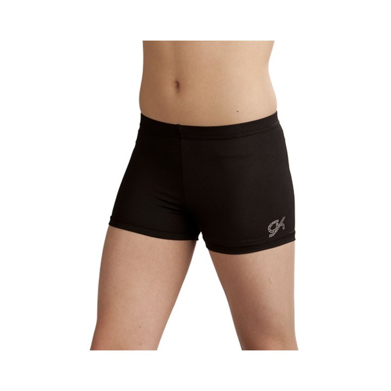 Jeweled GK Nylon/Spandex Shorts