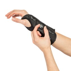 Hndledsbandage Kort , sort 