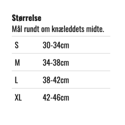 Knbandage AS-KX-04 m/silikonepelotte 