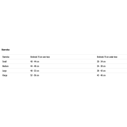  Kompressions undersleeve til knskinner/-ortoser 