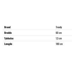 Profi GymMat trnings-/gymnastikmtte inkl. ringe 1.5cm 