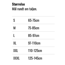 Rygstttebandage model AS-LK-02 