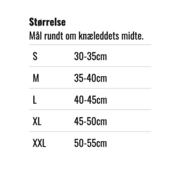 Knbandage med ben patella 